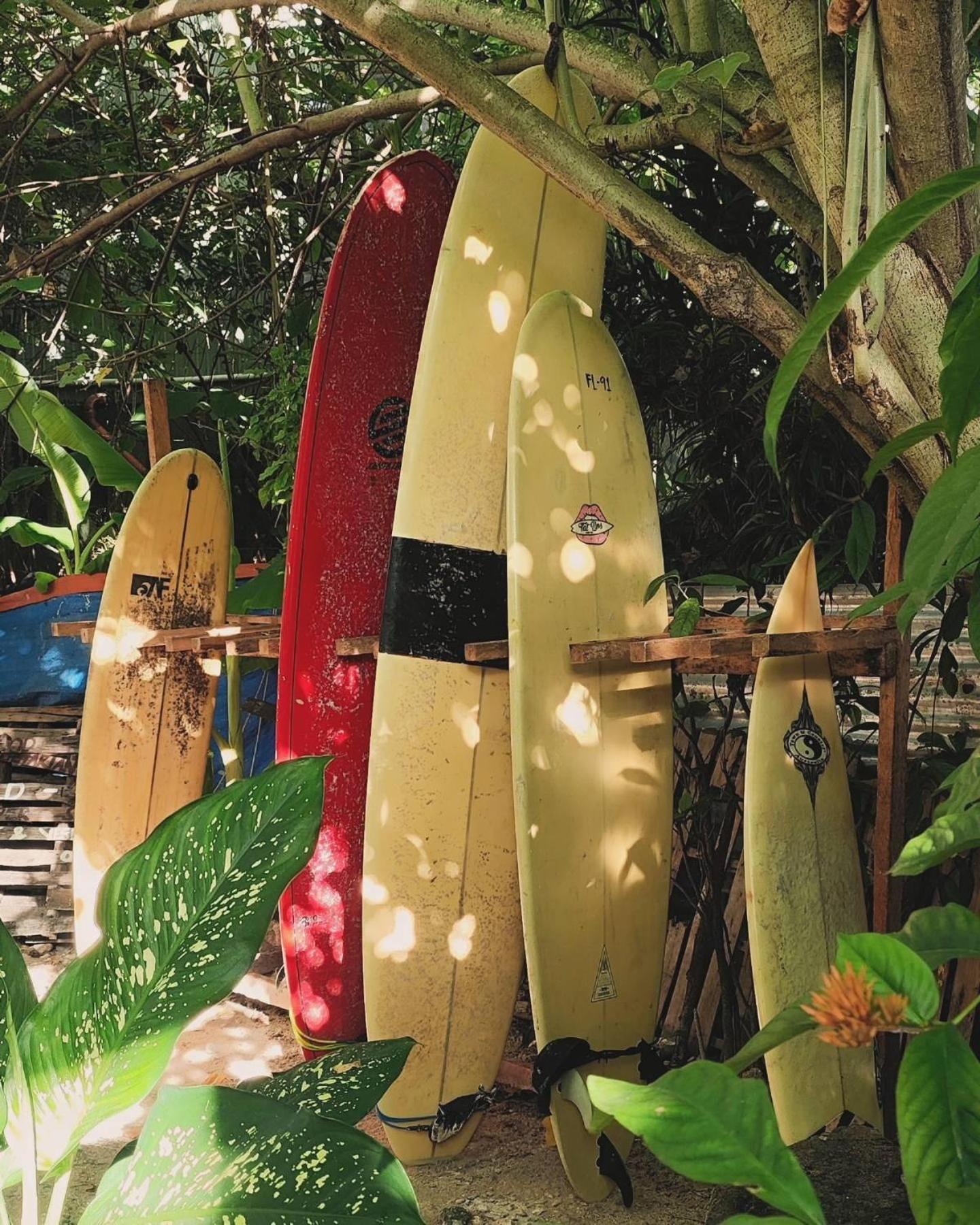 Wave Retreat Hostel General Luna  Bagian luar foto