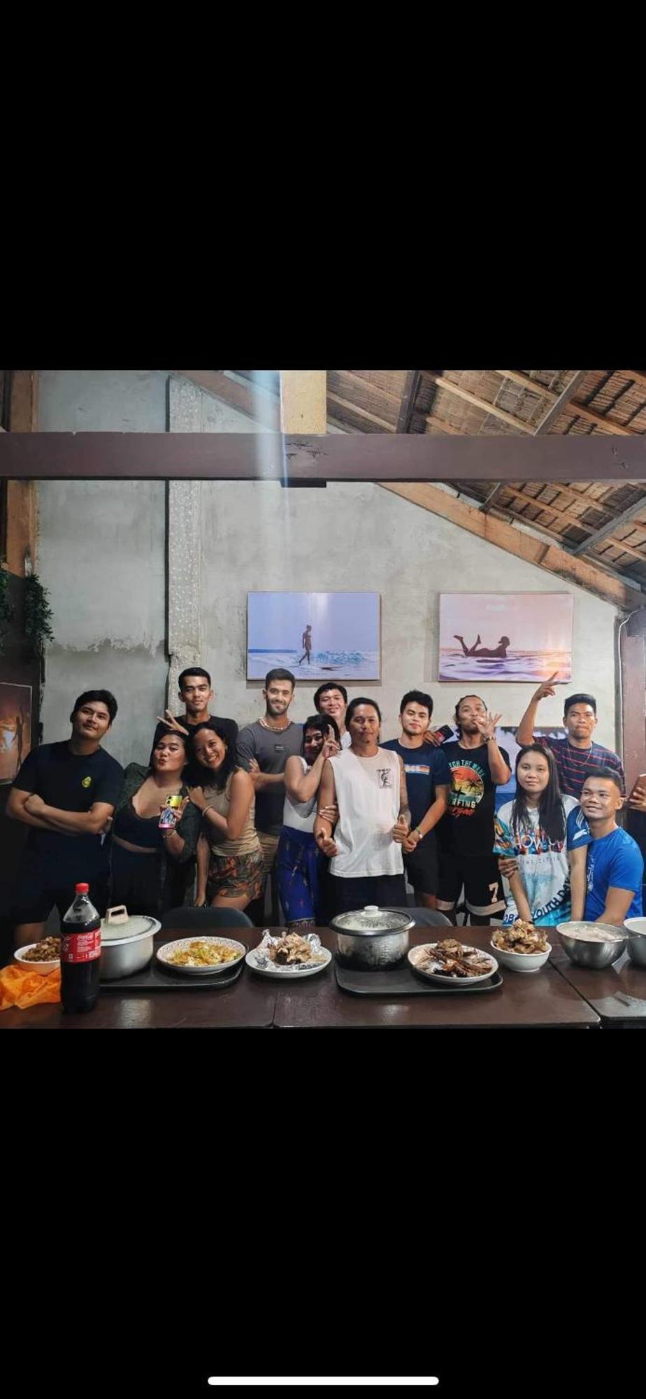 Wave Retreat Hostel General Luna  Bagian luar foto